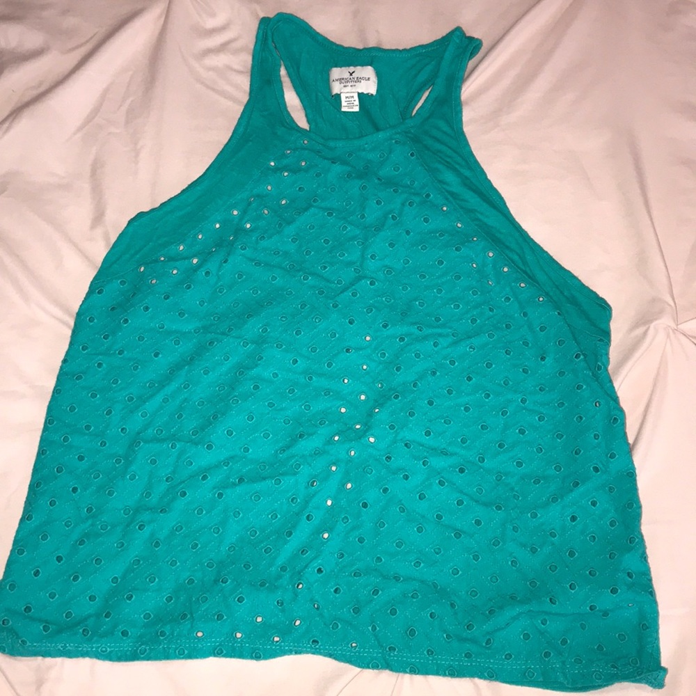 Teal American Eagle tank